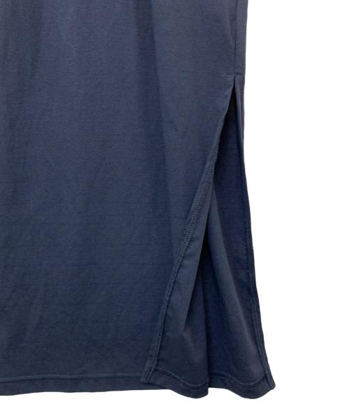 Curensology（カレンソロジー）Curensology (カレンソロジー) フロントギャザーワンピース ネイビー サイズ:FREEの古着・服飾アイテム