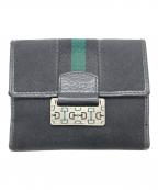 GUCCIグッチ）の古着「GGキャンバス 2つ折り財布」