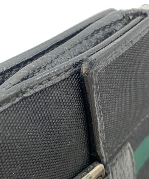 GUCCI（グッチ）GUCCI (グッチ) GGキャンバス 2つ折り財布の古着・服飾アイテム