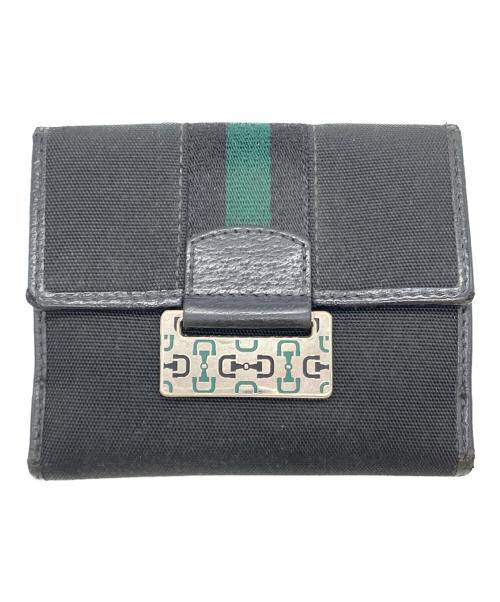 GUCCI（グッチ）GUCCI (グッチ) GGキャンバス 2つ折り財布の古着・服飾アイテム