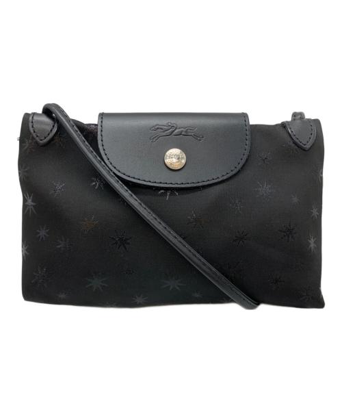 LONGCHAMP（ロンシャン）LONGCHAMP (ロンシャン) ルプリアージュ・エトワール ブラックの古着・服飾アイテム