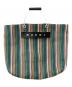 MARNI（マルニ）の古着「フラワーカフェトートバッグ」｜グリーン×ピンク