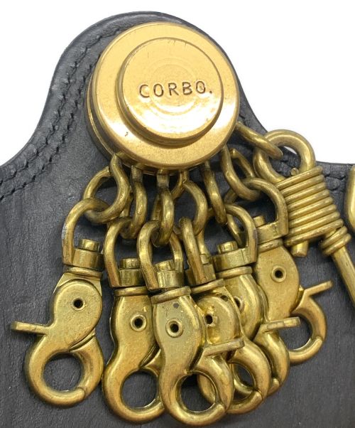 corbo（コルボ）CORBO (コルボ) キーケース ブラックの古着・服飾アイテム