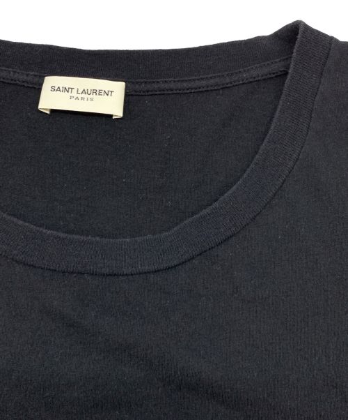 Saint Laurent Paris（サンローランパリ）Saint Laurent Paris (サンローランパリ) Neon T-Shirt ブラック サイズ:Mの古着・服飾アイテム