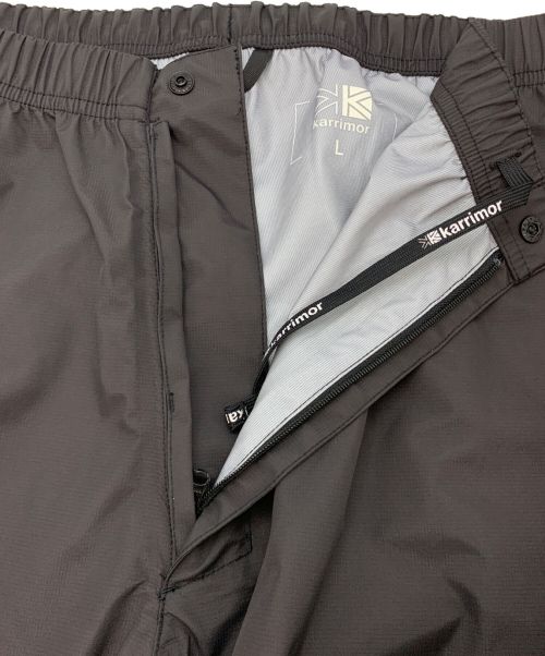 Karrimor（カリマー）Karrimor (カリマー) レインパンツ ブラック サイズ:Lの古着・服飾アイテム