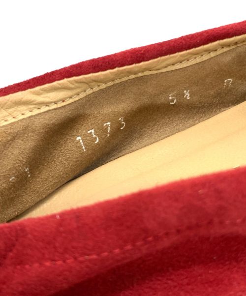 GUCCI（グッチ）GUCCI (グッチ) ローファー レッド サイズ:5 1/2の古着・服飾アイテム