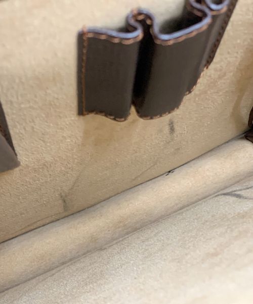 LOEWE（ロエベ）LOEWE (ロエベ) アナグラム ブリーフケース ダークブラウンの古着・服飾アイテム