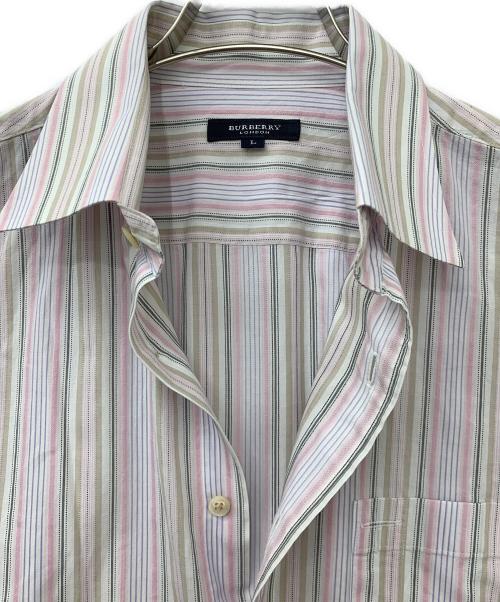 BURBERRY LONDON（バーバリーロンドン）BURBERRY LONDON (バーバリーロンドン) シャツ ピンク サイズ:Lの古着・服飾アイテム
