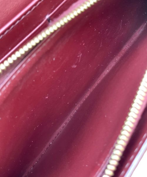 CELINE（セリーヌ）CELINE (セリーヌ) ラージフラップウォレット ボルドーの古着・服飾アイテム