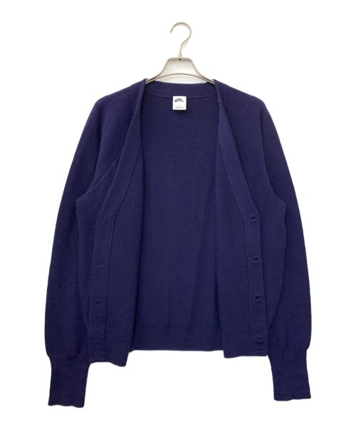NIKE（ナイキ）NIKE (ナイキ) ニットカーディガン パープル サイズ:Lの古着・服飾アイテム