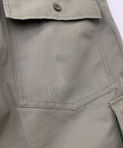 KLu SEYNTEX（-）KLu SEYNTEX (-) ミリタリーカーゴパンツ カーキ サイズ:51の古着・服飾アイテム