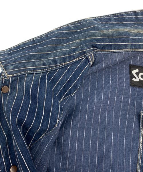 Schott（ショット）Schott (ショット) OLD HICKORY WORK JACKET インディゴ サイズ:Sの古着・服飾アイテム