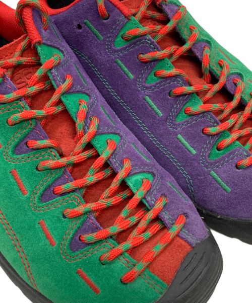 KEEN（キーン）KEEN (キーン) スニーカー グリーン×パープル サイズ:25.5cmの古着・服飾アイテム