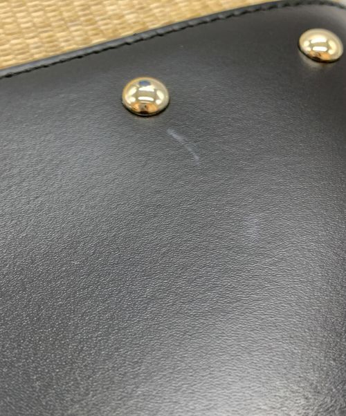 FURLA（フルラ）FURLA (フルラ) SHARE MINI BUCKET BAG ナチュラル×ブラックの古着・服飾アイテム