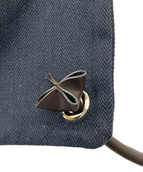 HERMES（エルメス）HERMES (エルメス) アリーヌリュック ネイビーの古着・服飾アイテム