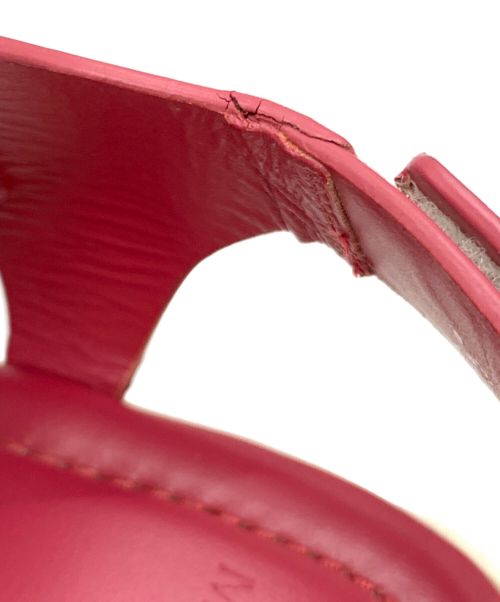 MONCLER（モンクレール）MONCLER (モンクレール) レザースポーツサンダル ピンク サイズ:36の古着・服飾アイテム