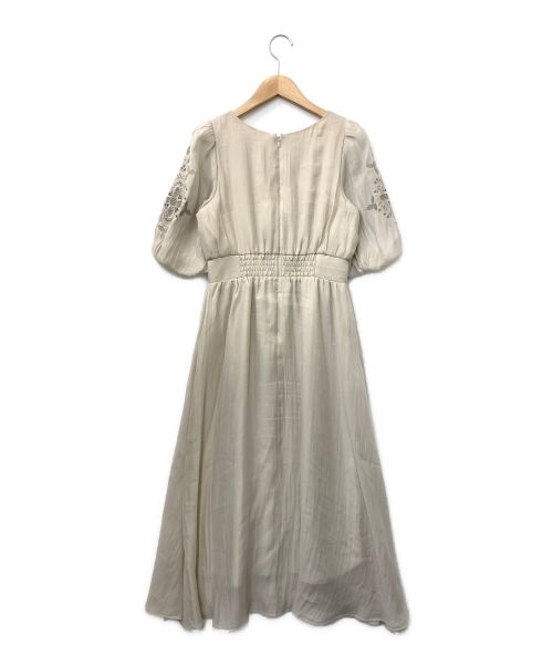 PROPORTION BODY DRESSING（プロポーションボディドレッシング）PROPORTION BODY DRESSING (プロポーションボディドレッシング) エンブロイダリースリーブワンピース グレー サイズ:Sの古着・服飾アイテム