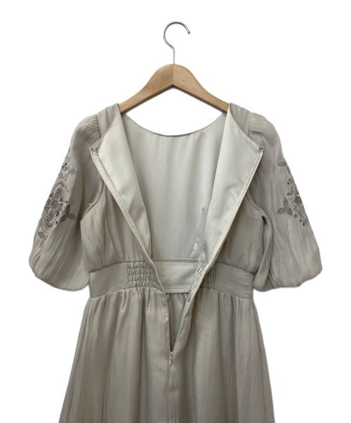 PROPORTION BODY DRESSING（プロポーションボディドレッシング）PROPORTION BODY DRESSING (プロポーションボディドレッシング) エンブロイダリースリーブワンピース グレー サイズ:Sの古着・服飾アイテム