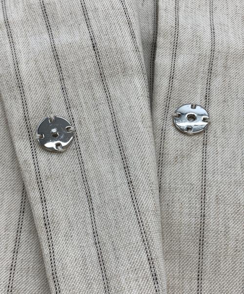 GEORGES RECH（ジョルジュレッシュ）GEORGES RECH (ジョルジュレッシュ) リネンブレンドセットアップスーツ ベージュ サイズ:38の古着・服飾アイテム