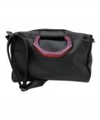 ear PAPILLONNERイアパピヨネ）の古着「ショルダーバッグ」｜ブラック