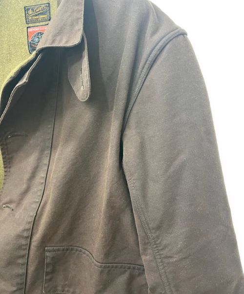 ATLAST & CO（アットラスト）ATLAST & CO (アットラスト) ワックスコットンジャケット ブラウン サイズ:44の古着・服飾アイテム