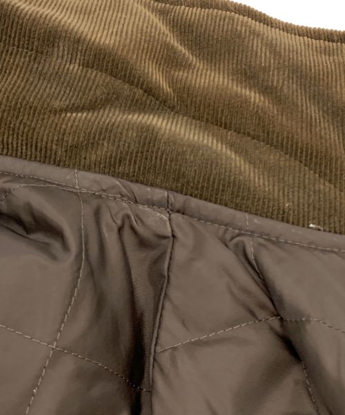 MACKINTOSH（マッキントッシュ）MACKINTOSH (マッキントッシュ) キルティングリバーシブルジャケット ネイビー×ブラウン サイズ:36の古着・服飾アイテム