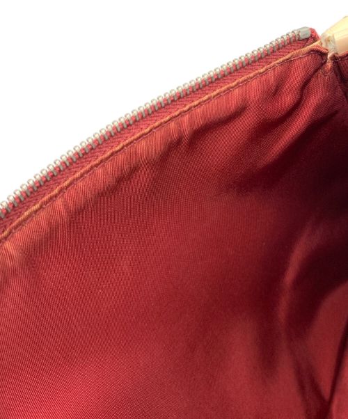 Christian Dior（クリスチャン ディオール）Christian Dior (クリスチャン ディオール) トロッター PVCサドルバッグ ピンクの古着・服飾アイテム