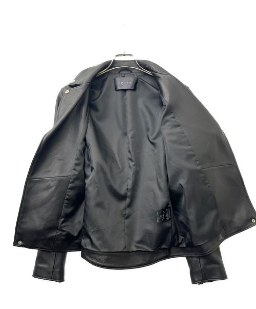 CITY（シティ）CITY (シティ) DOUBLE RIDERS ブラック サイズ:1の古着・服飾アイテム