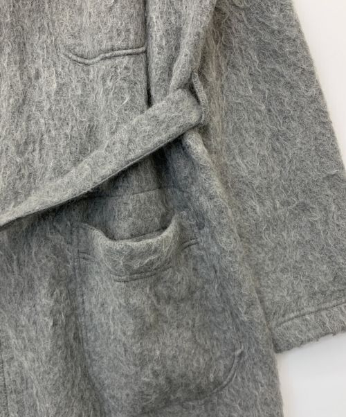 Engineered Garments（エンジニアドガーメンツ）Engineered Garments (エンジニアド ガーメンツ) モヘアガウンコート グレー サイズ:Mの古着・服飾アイテム
