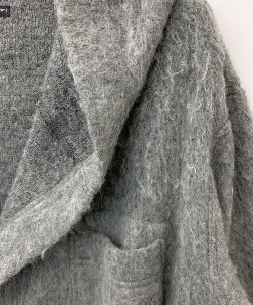 Engineered Garments（エンジニアドガーメンツ）Engineered Garments (エンジニアド ガーメンツ) モヘアガウンコート グレー サイズ:Mの古着・服飾アイテム