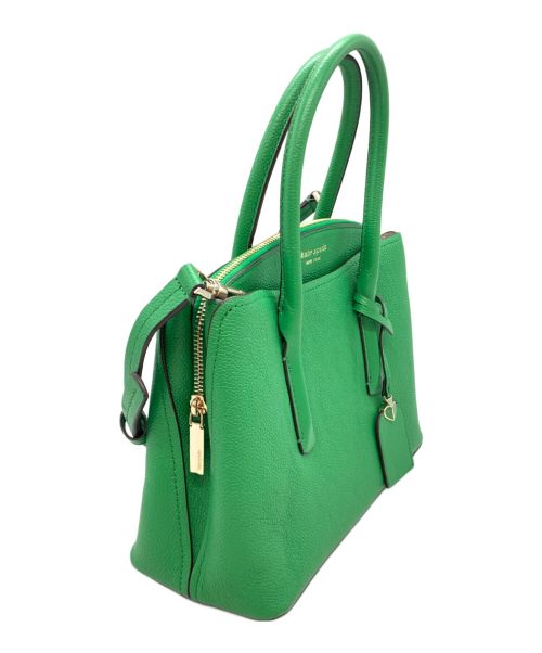 Kate Spade（ケイトスペード）Kate Spade (ケイトスペード) マルゴー 2WAYバッグ グリーンの古着・服飾アイテム
