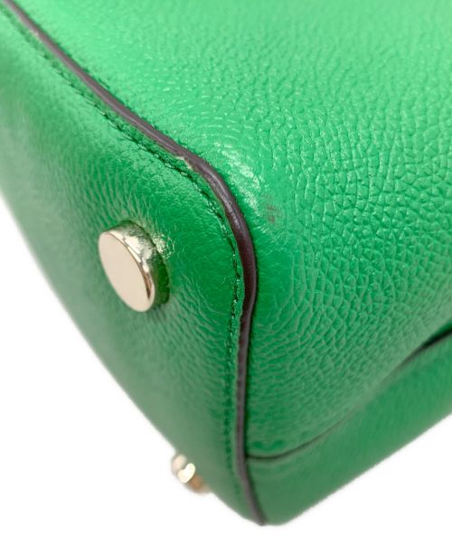 Kate Spade（ケイトスペード）Kate Spade (ケイトスペード) マルゴー 2WAYバッグ グリーンの古着・服飾アイテム