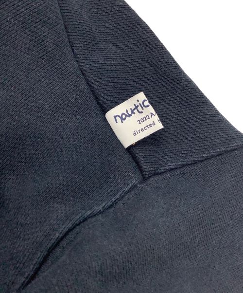 NAUTICA（ノーティカ）NAUTICA (ノーティカ) Arch Logo Sweat Hoodie ネイビー サイズ:Mの古着・服飾アイテム