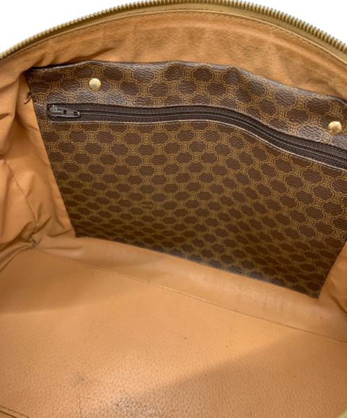 CELINE（セリーヌ）CELINE (セリーヌ) マカダム ミニボストンバッグ ブラウンの古着・服飾アイテム