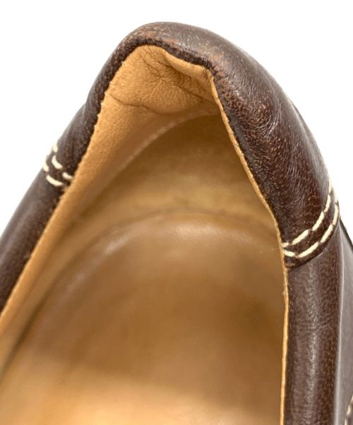 HERMES（エルメス）HERMES (エルメス) SEMELLE CUIR ヒールパンプス レッド サイズ:36の古着・服飾アイテム