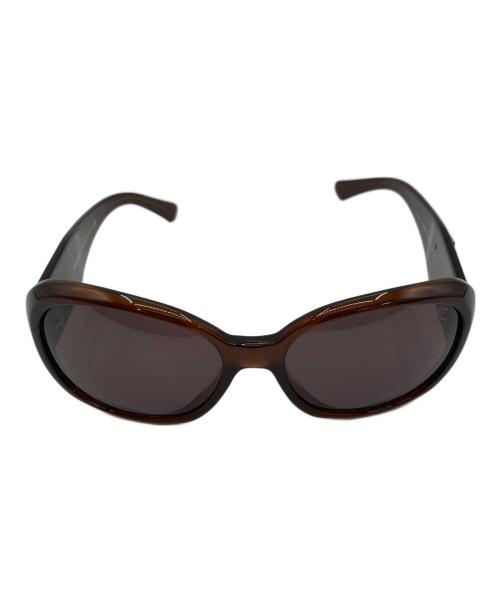 CHANEL（シャネル）CHANEL (シャネル) ココマークカメリアサングラス ブラウンの古着・服飾アイテム