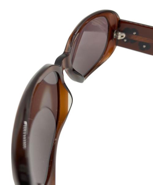 CHANEL（シャネル）CHANEL (シャネル) ココマークカメリアサングラス ブラウンの古着・服飾アイテム