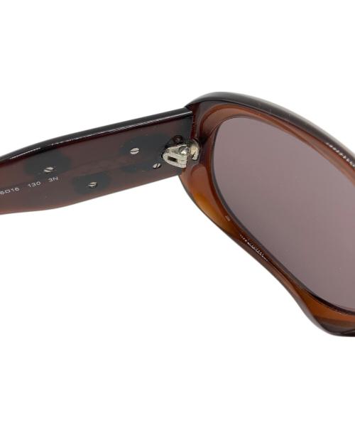 CHANEL（シャネル）CHANEL (シャネル) ココマークカメリアサングラス ブラウンの古着・服飾アイテム