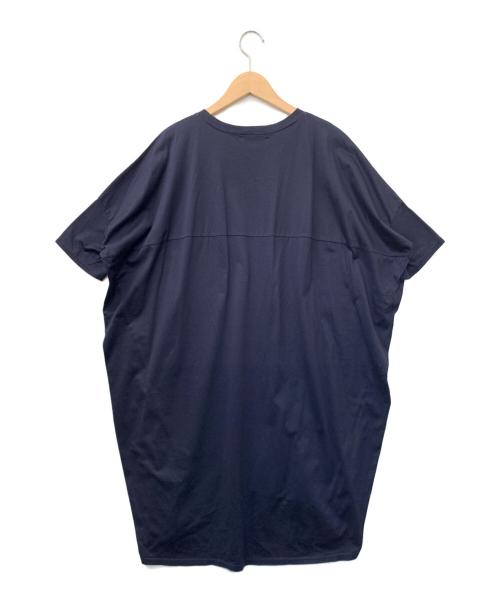 mizuiro-ind（ミズイロインド）mizuiro-ind (ミズイロインド) カットソーワンピース ネイビー サイズ:-の古着・服飾アイテム