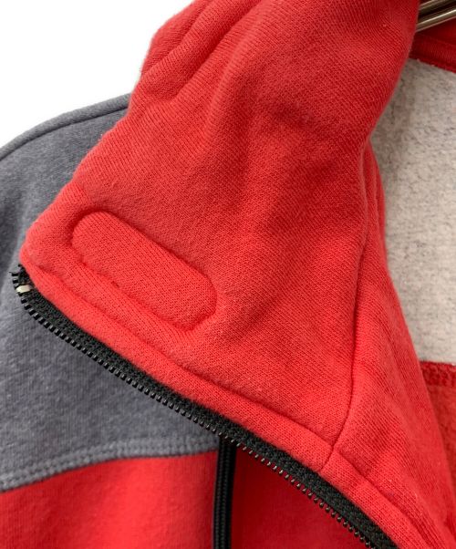 BALENCIAGA（バレンシアガ）BALENCIAGA (バレンシアガ) アノラックスウェットパーカー レッド サイズ:Sの古着・服飾アイテム