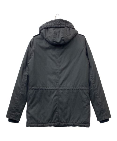 Denham（デンハム）Denham (デンハム) コーティングフーデッドジャケット ブラック サイズ:XSの古着・服飾アイテム