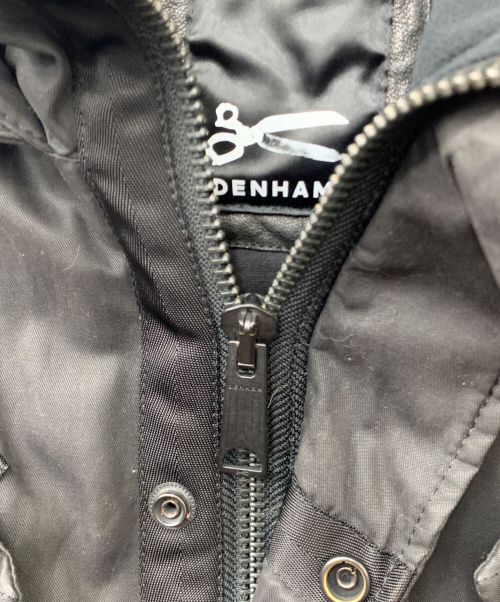 Denham（デンハム）Denham (デンハム) コーティングフーデッドジャケット ブラック サイズ:XSの古着・服飾アイテム
