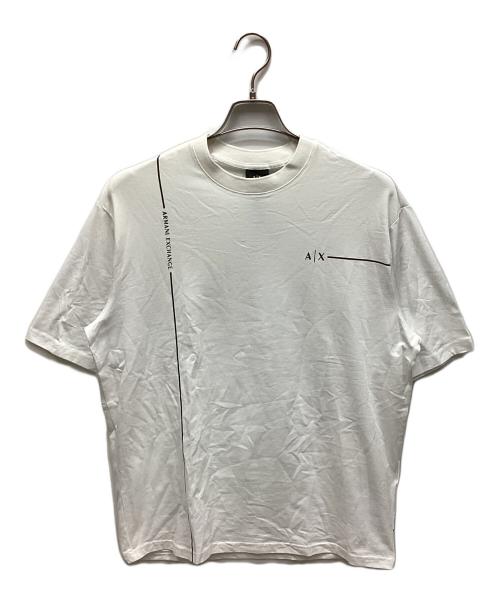 ARMANI EXCHANGE（アルマーニ エクスチェンジ）ARMANI EXCHANGE (アルマーニ エクスチェンジ) Tシャツ ホワイト サイズ:XS 未使用品の古着・服飾アイテム