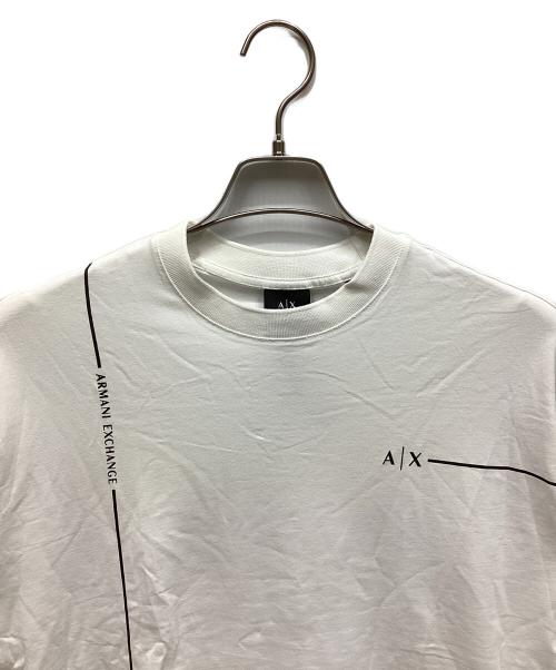 ARMANI EXCHANGE（アルマーニ エクスチェンジ）ARMANI EXCHANGE (アルマーニ エクスチェンジ) Tシャツ ホワイト サイズ:XS 未使用品の古着・服飾アイテム