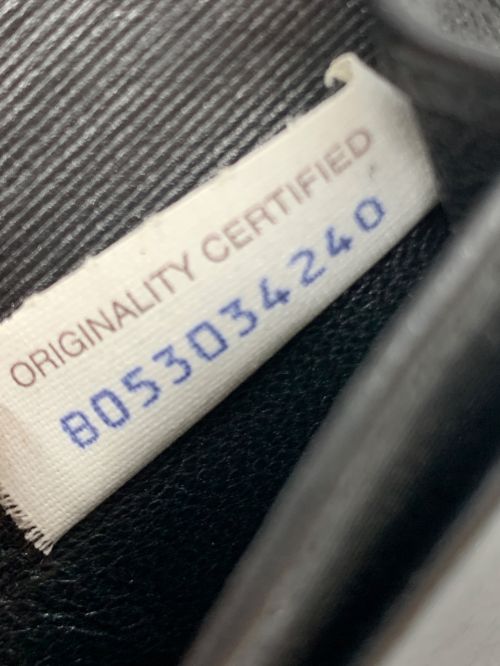 BOTTEGA VENETA（ボッテガベネタ）BOTTEGA VENETA (ボッテガベネタ) イントレチャートカードケース ブラックの古着・服飾アイテム