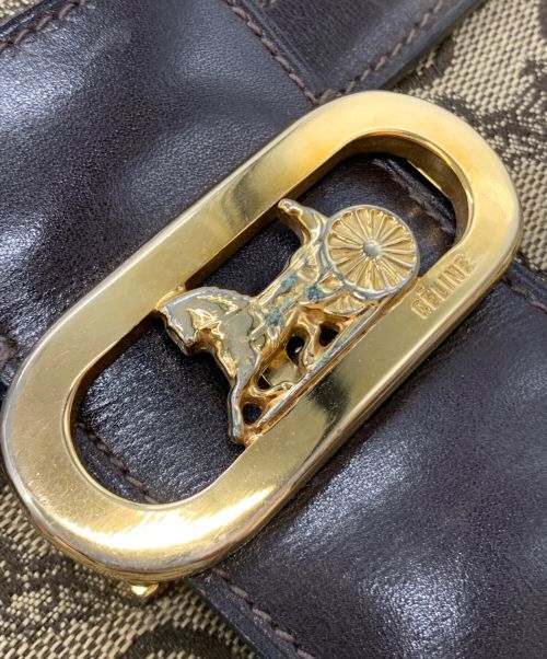 CELINE（セリーヌ）CELINE (セリーヌ) ワンショルダーバッグ ブラウンの古着・服飾アイテム