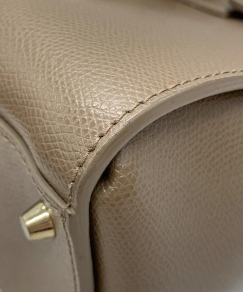 FURLA（フルラ）FURLA (フルラ) メトロポリス ハンドバッグ ベージュの古着・服飾アイテム