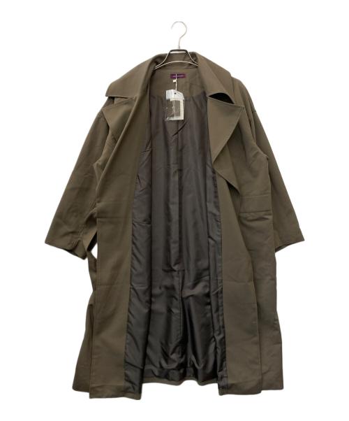 URBAN RESEARCH（アーバンリサーチ）URBAN RESEARCH (アーバンリサーチ) ビッグラペルオーバーコート ブラウン サイズ:FREEの古着・服飾アイテム