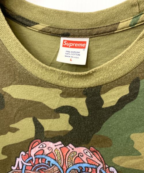 SUPREME（シュプリーム）Supreme (シュプリーム) KNOT TEE カーキ サイズ:Lの古着・服飾アイテム