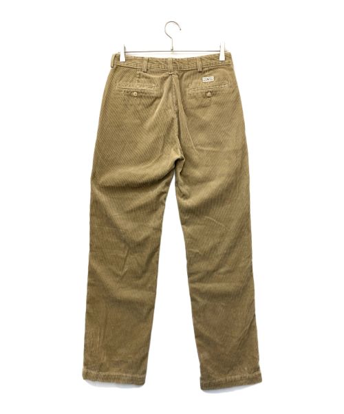 POLO RALPH LAUREN（ポロ・ラルフローレン）POLO RALPH LAUREN (ポロ・ラルフローレン) 90's 太畝コーデュロイパンツ ベージュ サイズ:W38×L30の古着・服飾アイテム
